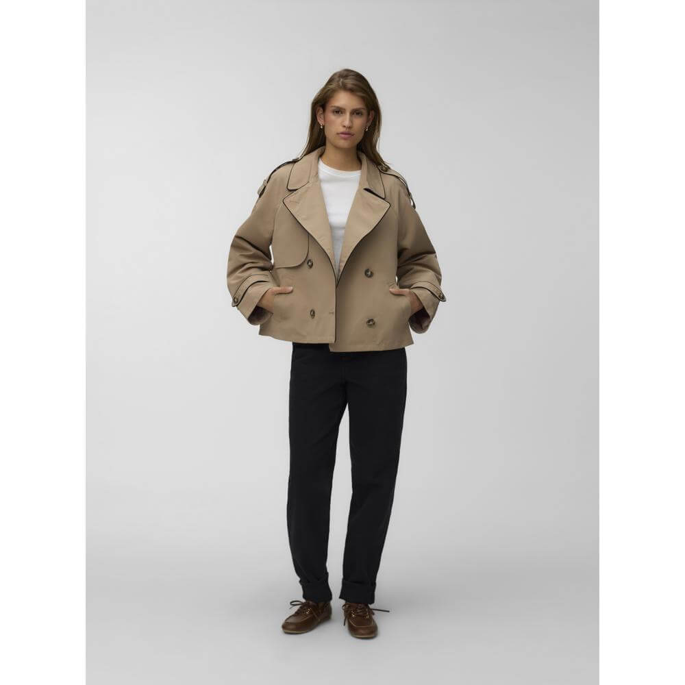 Vero Moda Lucia Chloe Short Trench Coat